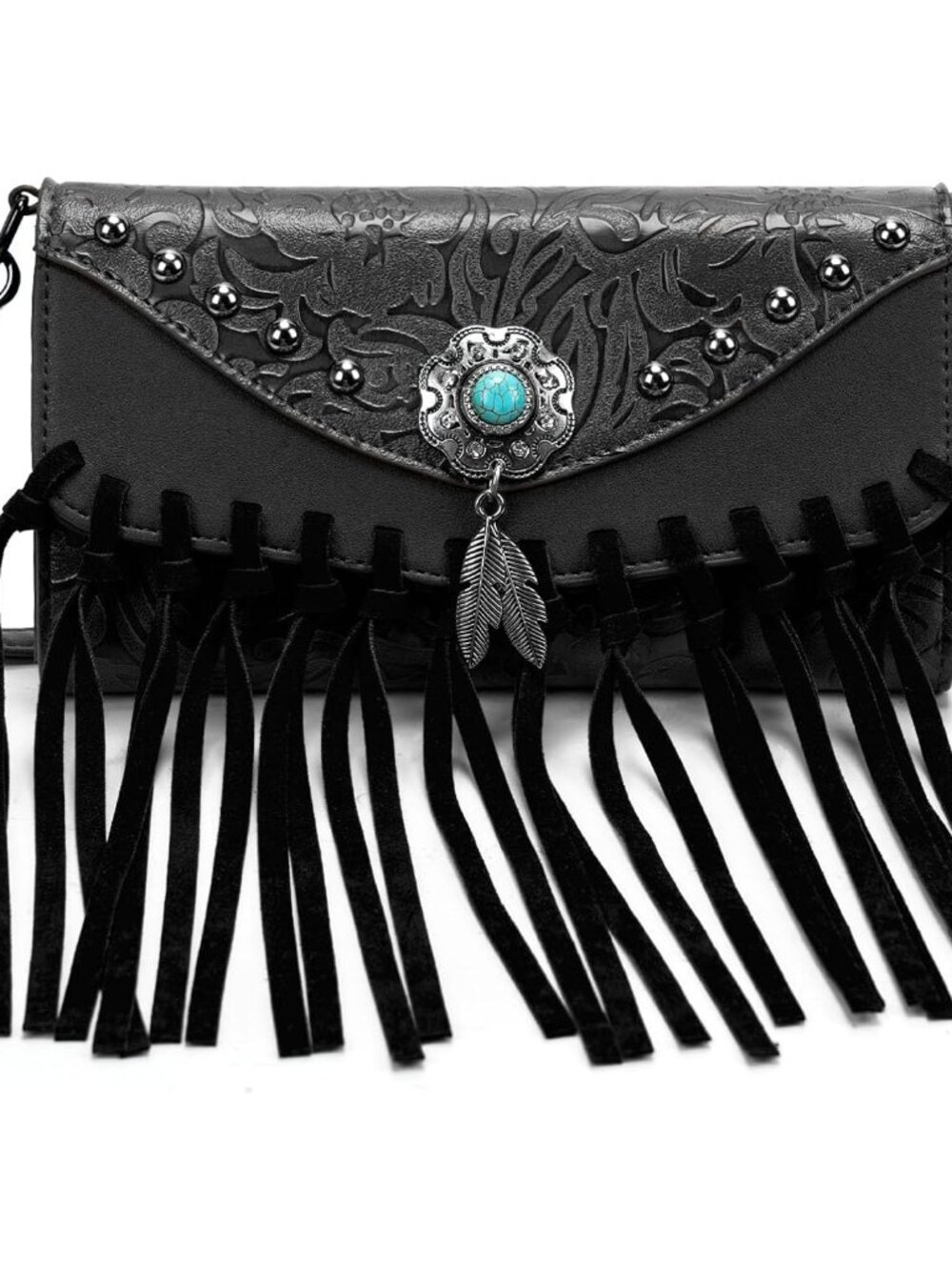 Small Crossbody Bags for Women Crossbody Handbag Fringe Purse Tassel Shoulder Ba
